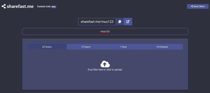 Sharefast crea URL memorabili per condividere file per un tempo temporaneo