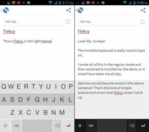 Fleksy-per-Android-Light-theme-invisibile-Mode