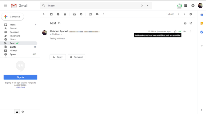 Mailtrack Estensione di Google Chrome