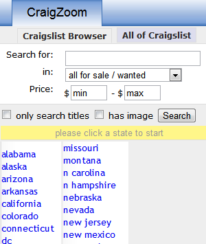 motori di ricerca craigslist