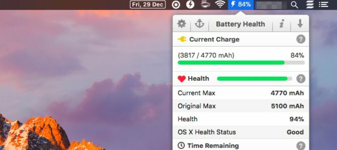 batteria-salute-Mac App della barra dei menu
