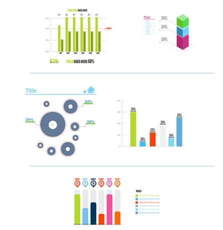 Esempio di PSD infografica