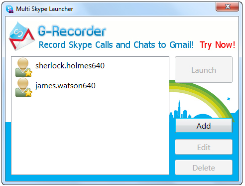 Come eseguire più account Skype con Multi Skype Launcher [Windows] 3 msl