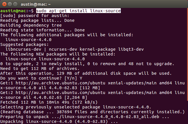 Come compilare il proprio kernel Linux Debian Linux Source