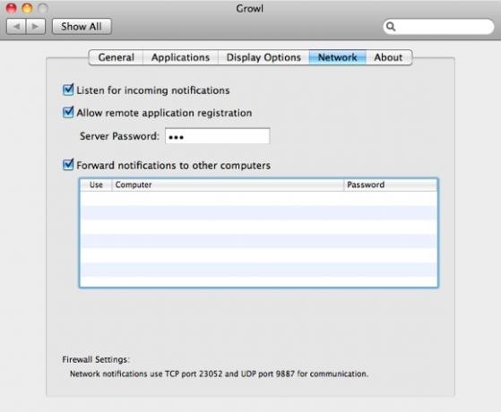 Imposta notifiche Growl tra computer e dispositivi diversi 09 Growl Client Mac