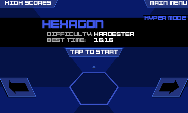 Difficoltà Super Hexagon Seleziona 2