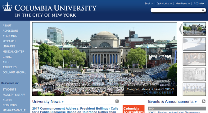 10 college di programmazione informatica più votati negli Stati Uniti college computer columbia