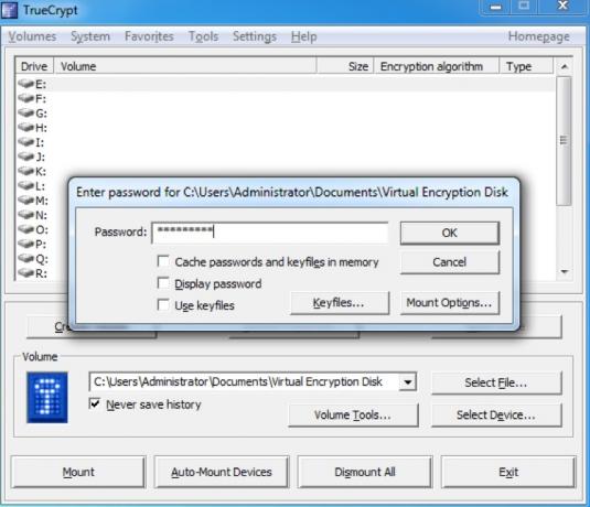 Guida dell'utente di TrueCrypt: blocco dei file privati ​​protetti 27