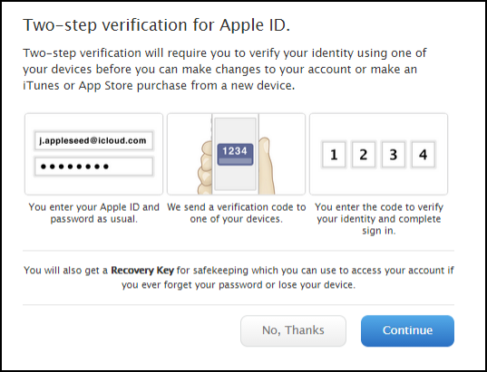 Apple lancia la verifica in due passaggi in tutto il mondo, proteggi il tuo account ora twostep4b