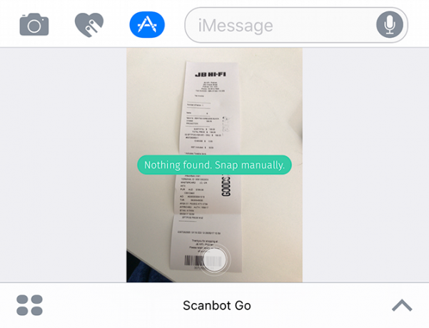 scanbot imessage