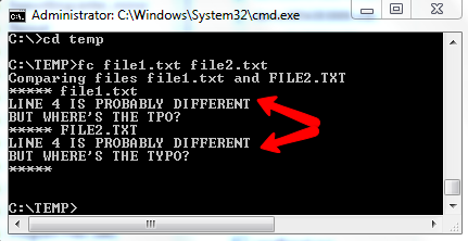 comandi ms dos