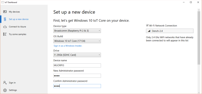 come installare Windows 10 iot core su raspberry pi 3