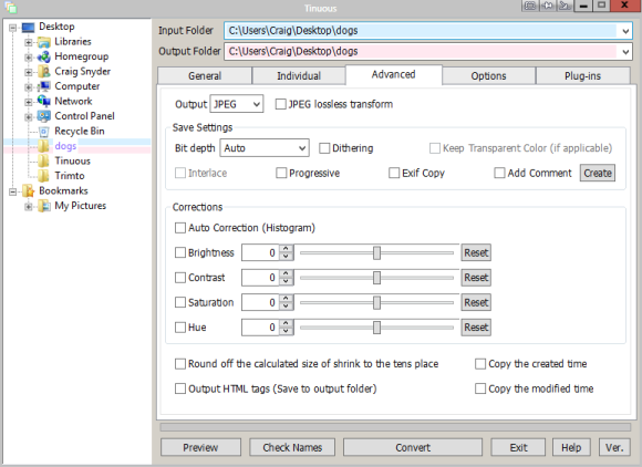 Tinuous & Trim per consentire di elaborare le immagini più velocemente che mai [Windows] tinuous4