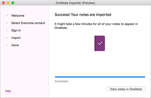 onenote-importatore-mac-step-6