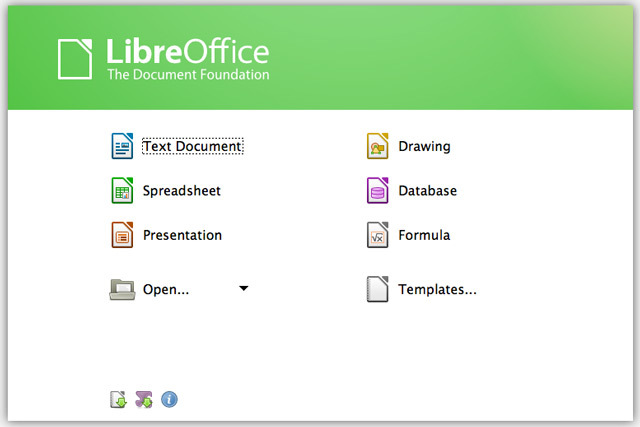 Questa è una schermata di uno dei migliori programmi Windows. Si chiama LibreOffice