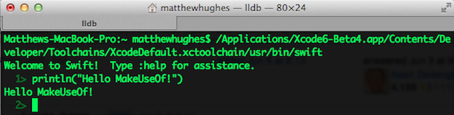 xcode-swift-repl