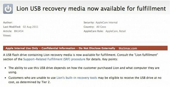 Problemi con l'installazione di OS X Lion? Thumb Drives Bring New Hope [Notizie] Schermata 2011 08 04 alle 11