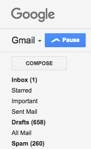 Rendi meno distratto Gmail mettendo in pausa le e-mail in arrivo per un periodo di tempo Pausa Boomerang 1