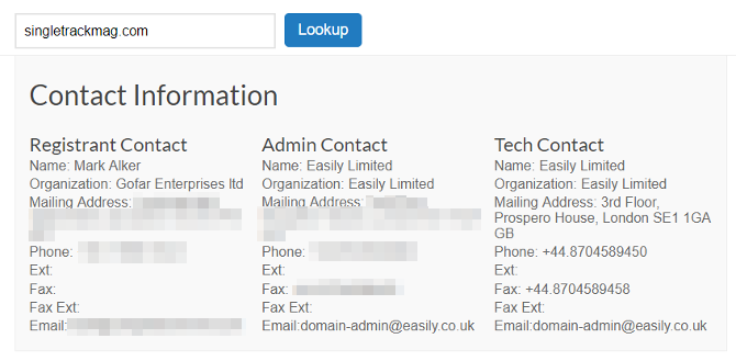ricerca whois
