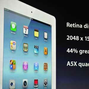 app per iPad Retina