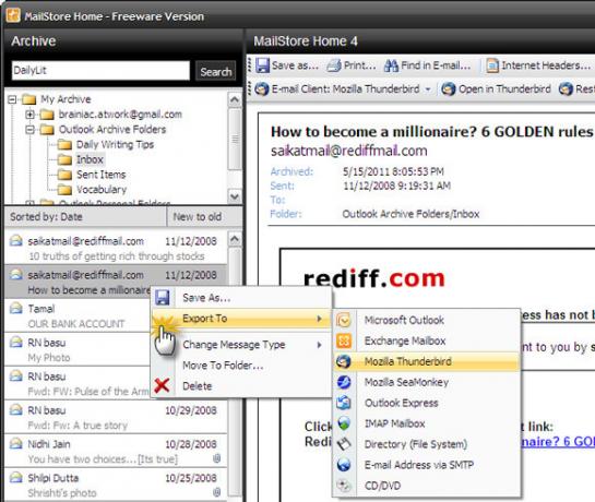MailStore Home - Uno degli strumenti di backup e-mail gratuiti più semplici disponibili [Windows] mailstorehome09