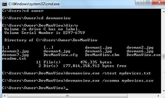 Accedi e segnala rapidamente tutti i dispositivi di sistema con DevManView [Windows] devman8