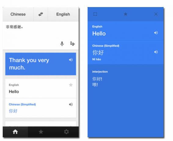 Google Translate per iOS 7