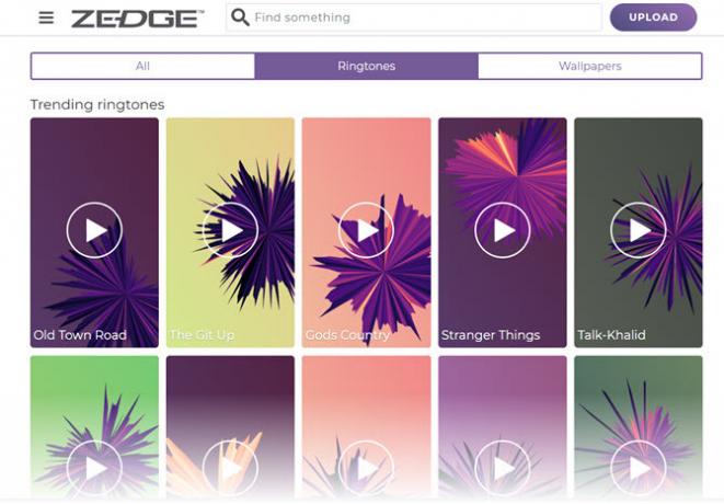 Cerca suonerie gratis per iPhone su Zedge