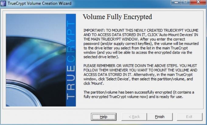 Guida dell'utente di TrueCrypt: blocco dei file privati ​​protetti 26