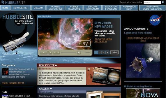 5 migliori siti Web per gli appassionati di spazio e astronomia hubble