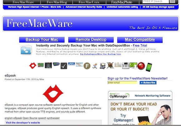 11 fonti online per il meglio del Mac Freeware [Mac] FreeMacWare