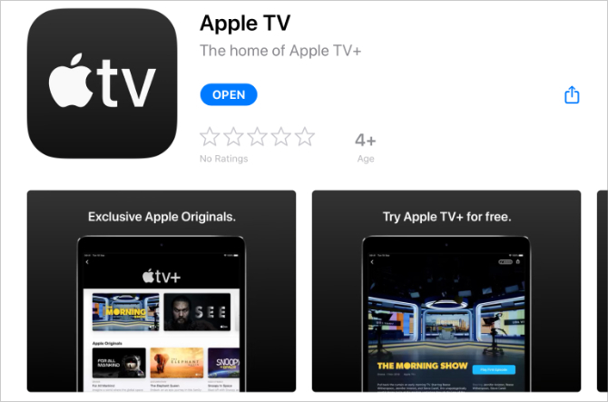 Apple TV sull'App Store