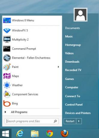 personalizza windows 8