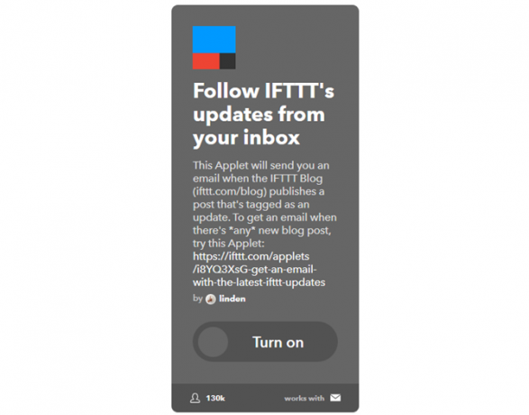 La guida IFTTT definitiva: utilizza lo strumento più potente del Web come un aggiornamento Pro 12IFTTT ToInbox