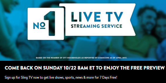 Come guardare Sling TV gratuitamente Questa domenica sling tv