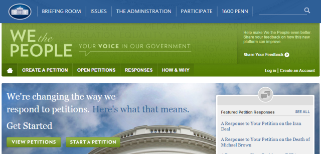 Whitehouse petizioni