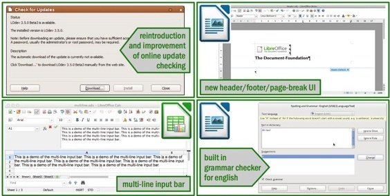 Rilascio di LibreOffice 3.5, offre il nuovo strumento di controllo grammaticale [Notizie] libreoffice1