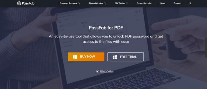 Rimozione password PassFab PDF