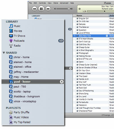 Condividi la tua libreria musicale iTunes con gli amici