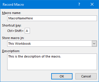 come registrare una macro in Excel 2016