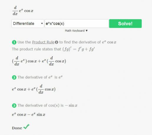 Risolutore di problemi Cymath