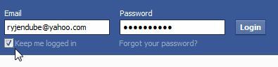 Facebook nuova frode password