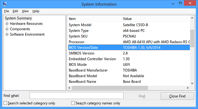 comprensione-la-bios-versione-informazione