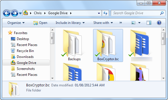 BoxCryptor-folder