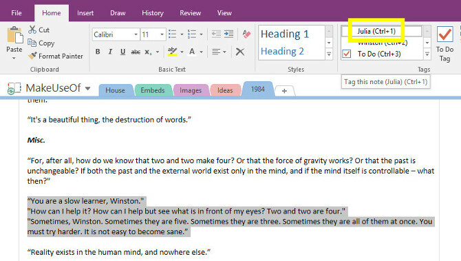 quaderno onenote