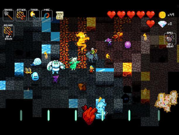 cripta del necrodancer ios roguelike