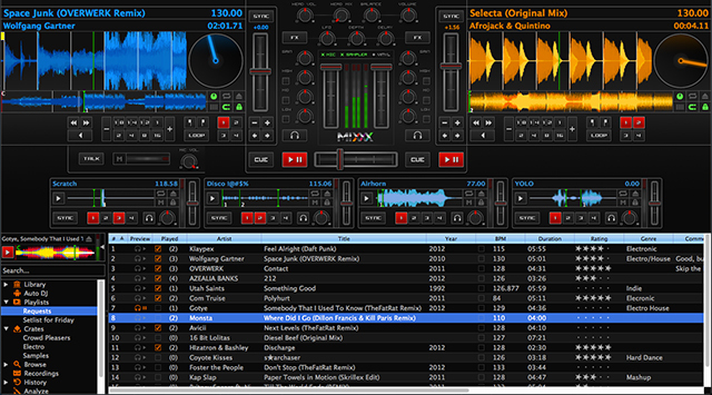 Il miglior software DJ per ogni budget mixxx