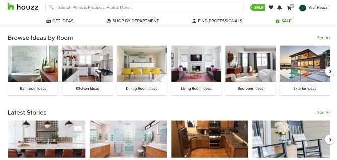 Corsi di interior design Houzz online gratuiti