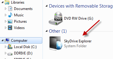 Gestisci facilmente i file sul tuo Windows Skydrive con Skydrive Explorer mycomputer