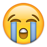 emoticon emoji piangere